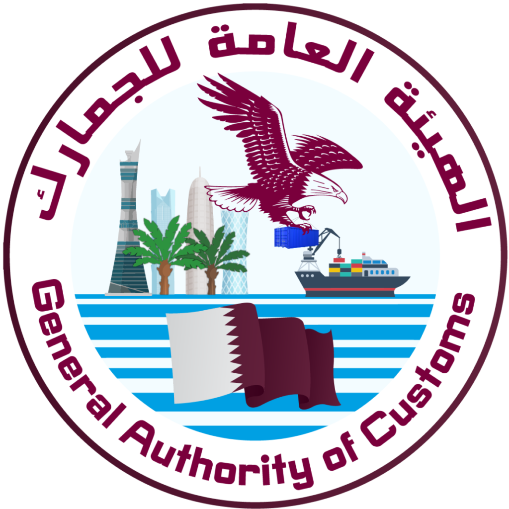 Logo de l'Administration Générale des Douanes avec emblème du faucon