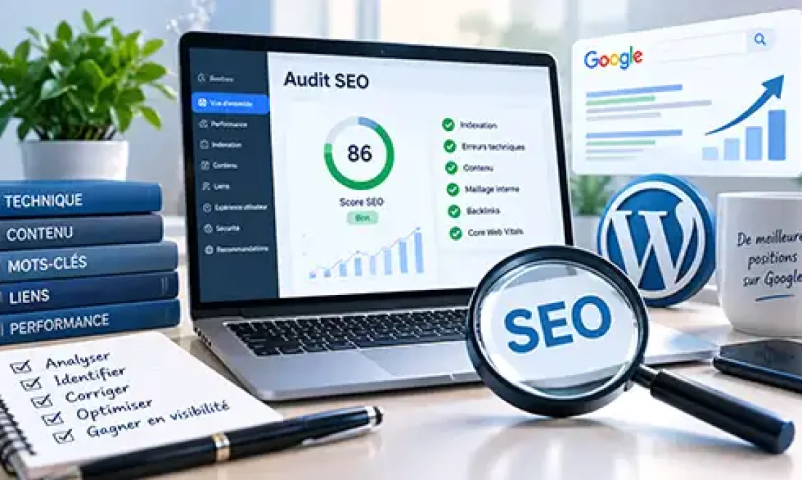 Audit SEO pour analyser et améliorer le référencement naturel d’un site web