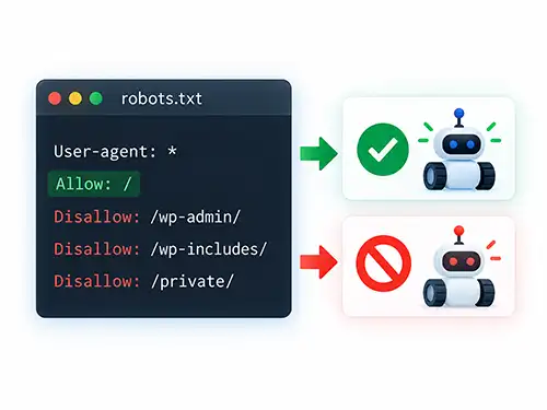 Fichier robots.txt à configurer pour indexer un site WordPress et contrôler l'exploration par Google