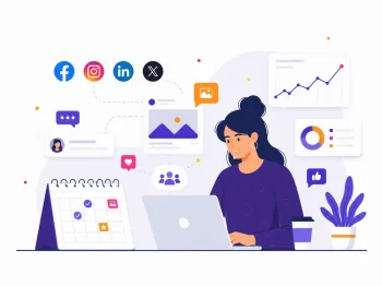Gestion des réseaux sociaux, community management et analyse des performances